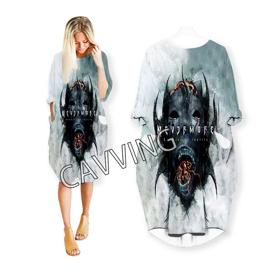 Nevermore Metal Band 3D Printed Women Streetwear Women US Size Dress Fashion Harajuku Short Sleeves Clothes Women Clothing
Nevermore Metal Band 3D Printed Women Streetwear Women US Size Dress Fashion Harajuku Short Sleeves Clothes Women Clothing