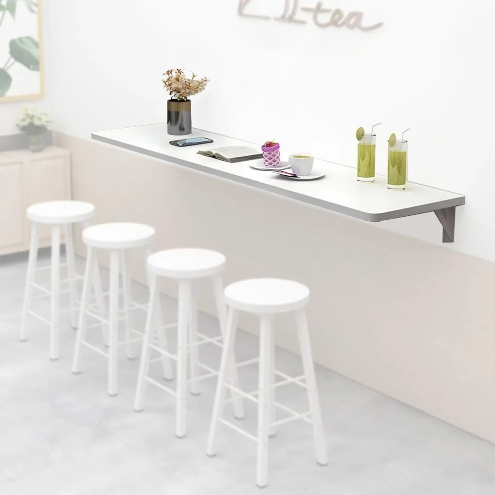 Mounted Folding Table, 47.2 x 15.7 Long Floating Computer Desk for Home Office Laundry Dining Room Kitchen, Space Saving Wa
Mounted Folding Table, 47.2 x 15.7 Long Floating Computer Desk for Home Office Laundry Dining Room Kitchen, Space Saving Wa