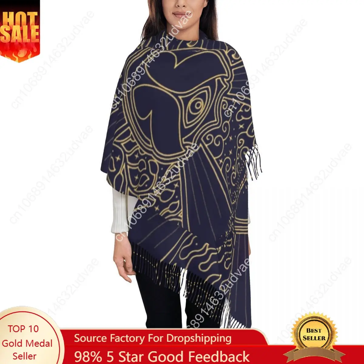Custom Female Large Tomorrowland Scarves Women Winter Soft Warm Tassel Shawl Wraps Scarf
Custom Female Large Tomorrowland Scarves Women Winter Soft Warm Tassel Shawl Wraps Scarf