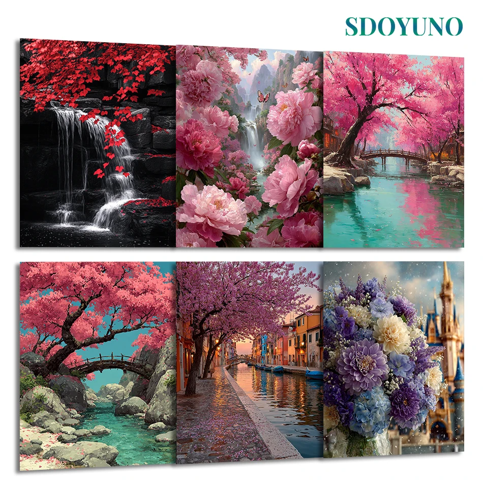 SDOYUNO Painting Paints By Numbers Oil Art plant Arts Crafts Digital oil paintings Set On Canvas Acrylic Paint Kit Wall Art Kit
SDOYUNO Painting Paints By Numbers Oil Art plant Arts Crafts Digital oil paintings Set On Canvas Acrylic Paint Kit Wall Art Kit