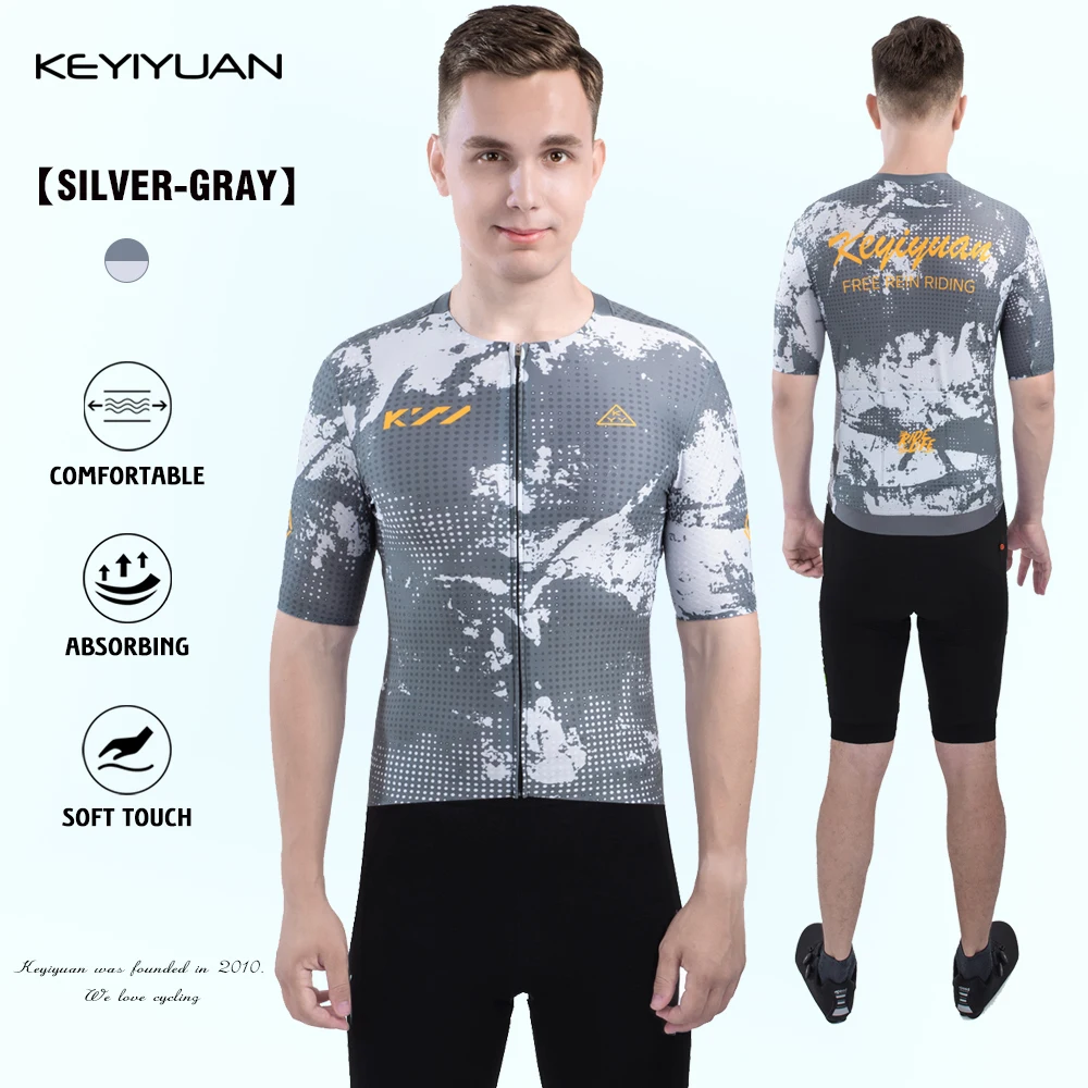 Новый летний мужской велосипедный костюм с короткими рукавами, дышащий короткий топ для шоссейного велоспорта на открытом воздухе, профессиональное спортивное оборудование
Новый летний мужской велосипедный костюм с короткими рукавами, дышащий короткий топ для шоссейного велоспорта на открытом воздухе, профессиональное спортивное оборудование