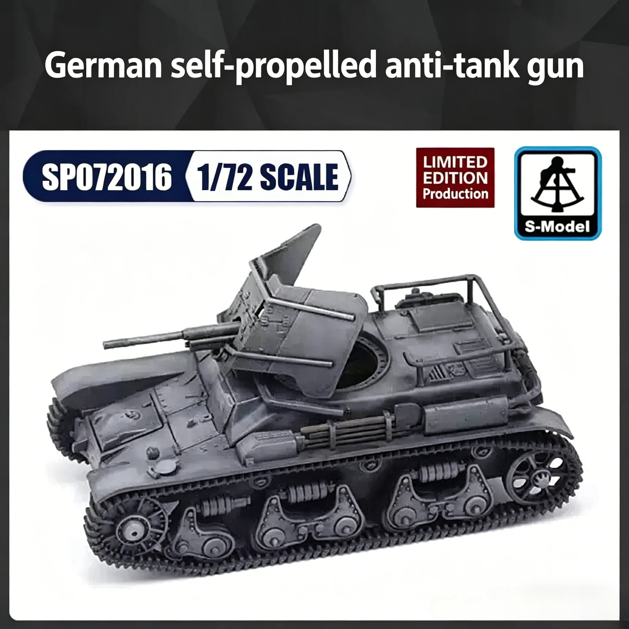 S-model plastic assembly model kit SP072016 3.7cm auf Pz. Kpfw 35R 731 (f) 1/72
S-model plastic assembly model kit SP072016 3.7cm auf Pz. Kpfw 35R 731 (f) 1/72