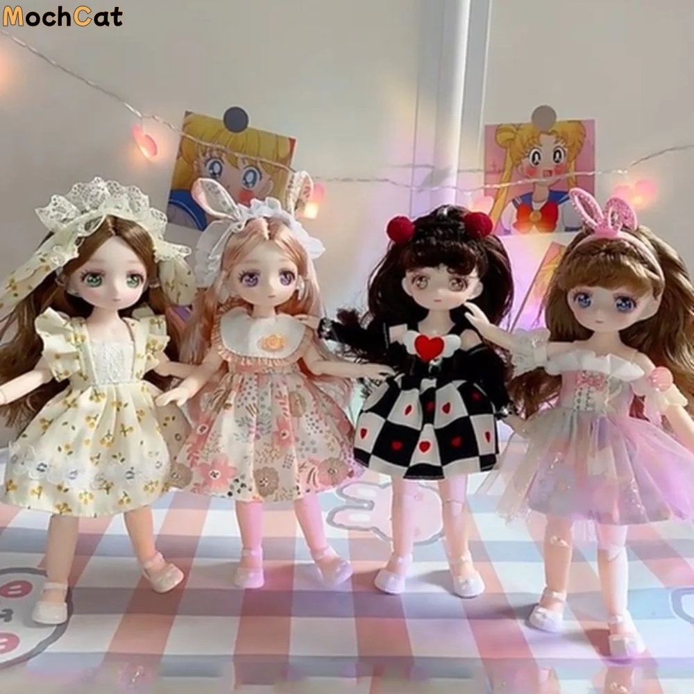с одеждой Кукла BJD с одеждой Одеваются 3D глаза Имитация глазной петли Кукла Красочные милые съемные суставы Кукла для девочек Подарки
с одеждой Кукла BJD с одеждой Одеваются 3D глаза Имитация глазной петли Кукла Красочные милые съемные суставы Кукла для девочек Подарки