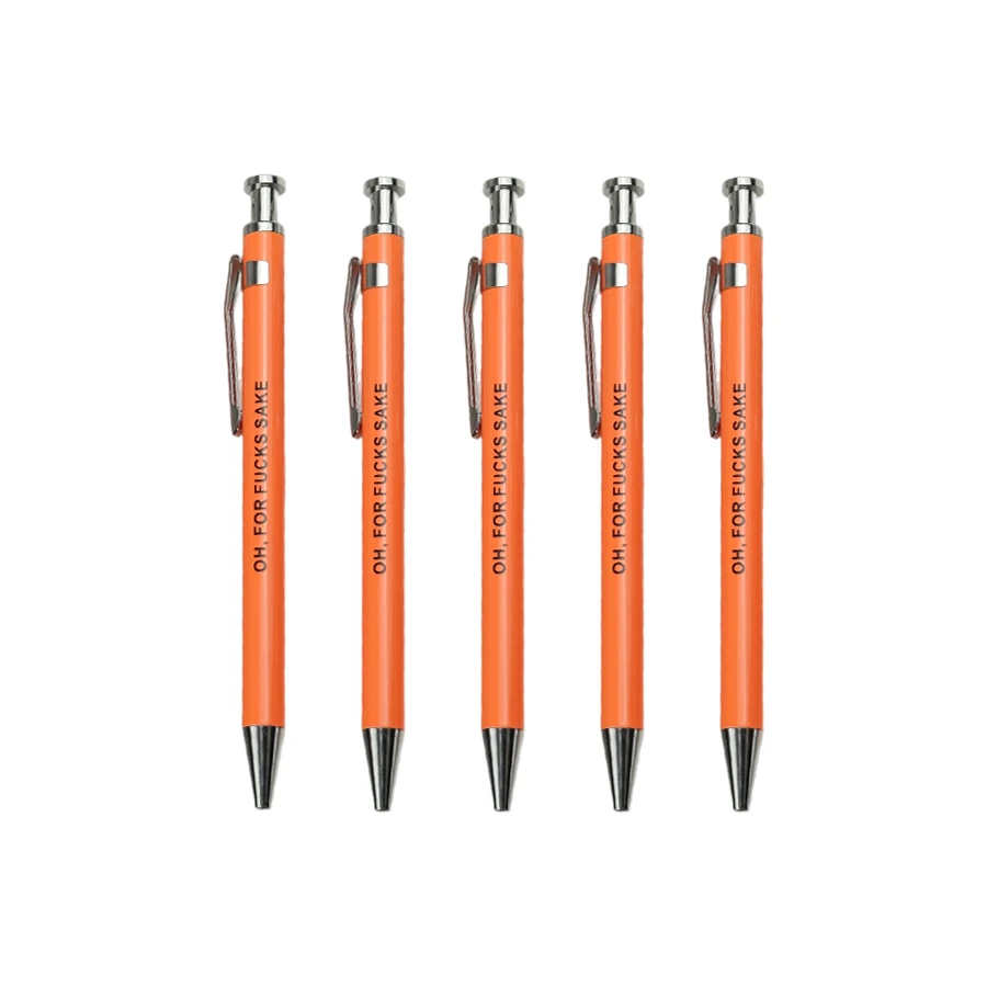 Funny Ball Point Pens for Adults, Office Gag Gift for Coworkers and Friends, Black Ink, with Pen Case
Funny Ball Point Pens for Adults, Office Gag Gift for Coworkers and Friends, Black Ink, with Pen Case