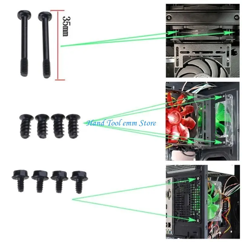 H37F User Friendly Fan Mount Rack Bracket for 8cm/9cm/12cm Fan Metal Mounting Hardware for PC Cooling Fan Easy Setups
H37F User Friendly Fan Mount Rack Bracket for 8cm/9cm/12cm Fan Metal Mounting Hardware for PC Cooling Fan Easy Setups
