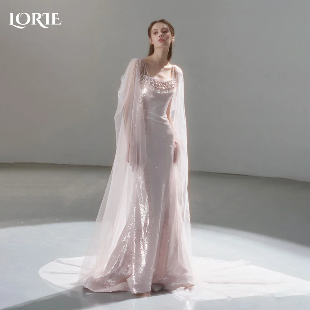LORIE Modest Crepe Saudi Evening Dresses Elegant Flared Long Sleeves A-Line Pleats Arabia Prom Gown Party Dresses Customized
LORIE Modest Crepe Saudi Evening Dresses Elegant Flared Long Sleeves A-Line Pleats Arabia Prom Gown Party Dresses Customized