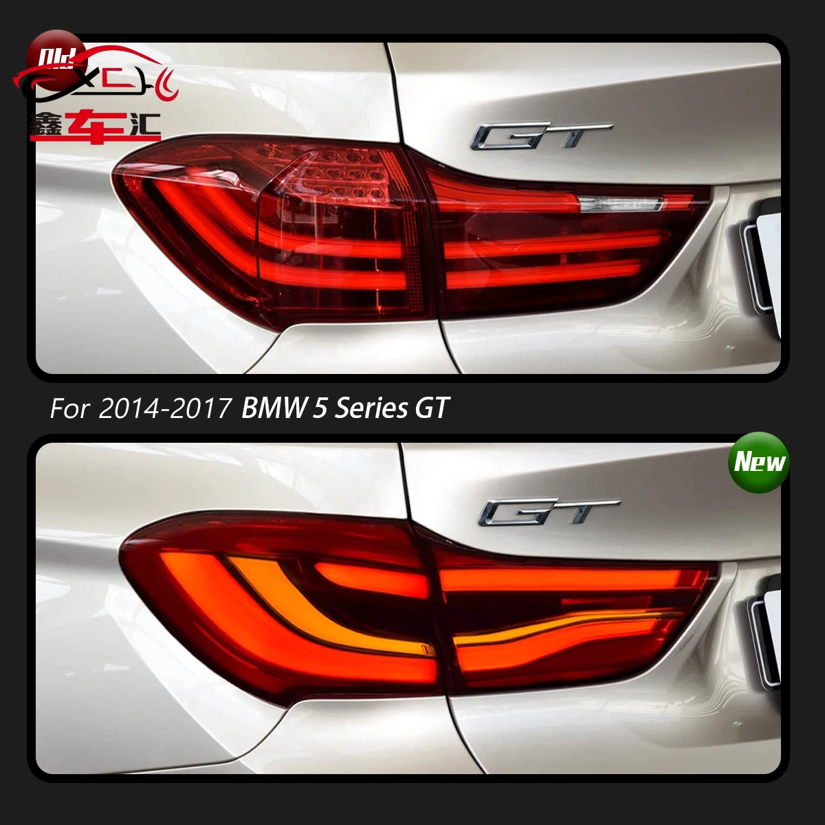 TYPY Car For BMW5 Series GT Taillight 2014-2017 Upgrade Modified to New DRL Dynamic Turn Signal LED Taillight Auto Accessories
TYPY Car For BMW5 Series GT Taillight 2014-2017 Upgrade Modified to New DRL Dynamic Turn Signal LED Taillight Auto Accessories