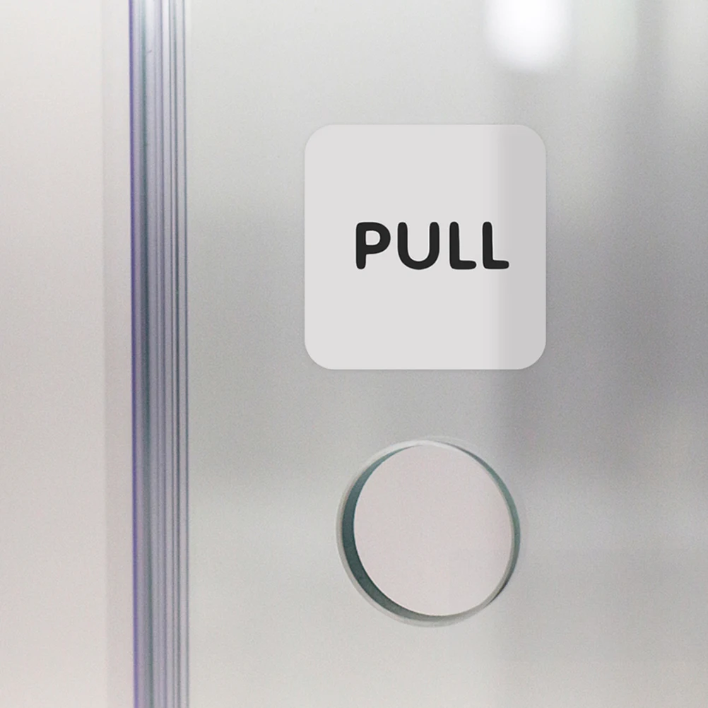 4pcs Push Pull Acrylic Sign Stickers Clear Square Self-Adhesive Door Labels For Office Glass Doors Durable 
4pcs Push Pull Acrylic Sign Stickers Clear Square Self-Adhesive Door Labels For Office Glass Doors Durable