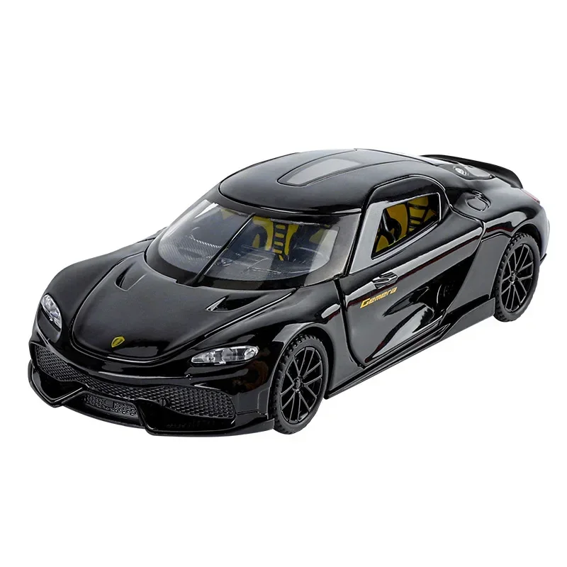 1/32 Gemini sports car alloy sound and light door opening power children's toy simulation model car collection ornament
1/32 Gemini sports car alloy sound and light door opening power children's toy simulation model car collection ornament