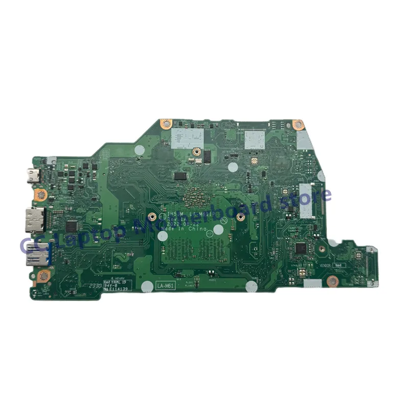 LA-M611P Mainboard For Acer Aspire 3 A315-24P Laptop Motherboard With R3 7320U/R5 7520U CPU 100% Fully Tested Working Well
LA-M611P Mainboard For Acer Aspire 3 A315-24P Laptop Motherboard With R3 7320U/R5 7520U CPU 100% Fully Tested Working Well