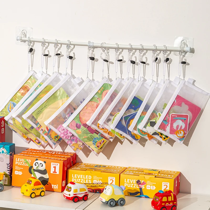 Mesh Storage Bag Nylon Zip File Pouch A4A5A6 Student Office Supplies Desk Organizing Toy Puzzle Hanging Organizer
Mesh Storage Bag Nylon Zip File Pouch A4A5A6 Student Office Supplies Desk Organizing Toy Puzzle Hanging Organizer
