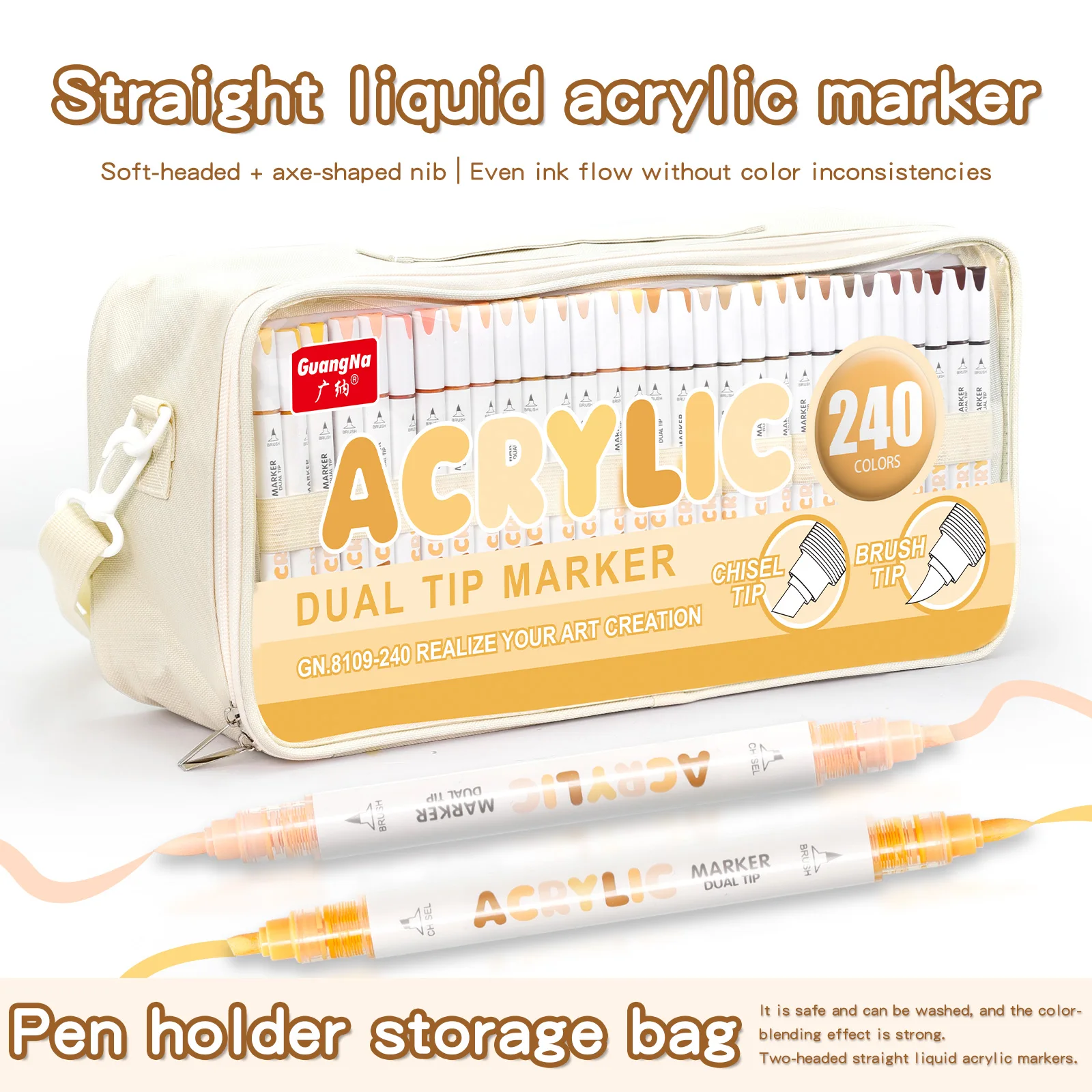 72-240 Colors Acrylic Paint Pens Markers Brush Tip Paint Markers For Rock Painting Wood Canvas Stone,Christmas Gift DIY Crafts
72-240 Colors Acrylic Paint Pens Markers Brush Tip Paint Markers For Rock Painting Wood Canvas Stone,Christmas Gift DIY Crafts