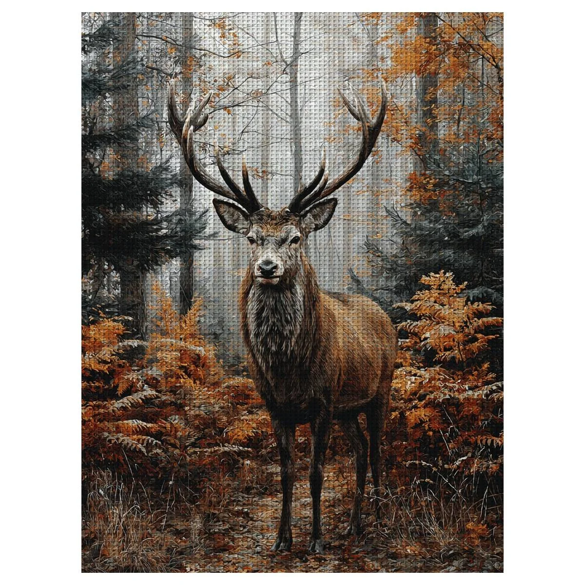 1pc 40X50CM/15.74*19.7inch Deer stamped cross stitch kit DIY kit 11CT/14CT DIY Embroidered set DIY Cross-Stitch Set
1pc 40X50CM/15.74*19.7inch Deer stamped cross stitch kit DIY kit 11CT/14CT DIY Embroidered set DIY Cross-Stitch Set