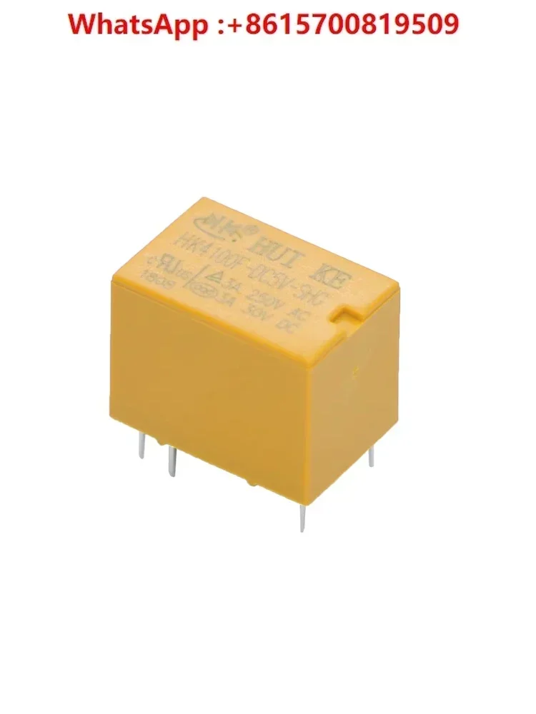 (10 шт.) Миниатюрное электромагнитное реле HK4100F-DC5V 12V 9V 24V 3V-SHG G 3A 6 футов
(10 шт.) Миниатюрное электромагнитное реле HK4100F-DC5V 12V 9V 24V 3V-SHG G 3A 6 футов