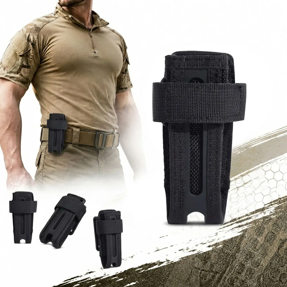 Tactical Flashlight Holster 360° Rotating Molle Pouch Quick Draw Holder for Duty Belt EDC Universal Torch Pepper Spray Holder
Tactical Flashlight Holster 360° Rotating Molle Pouch Quick Draw Holder for Duty Belt EDC Universal Torch Pepper Spray Holder