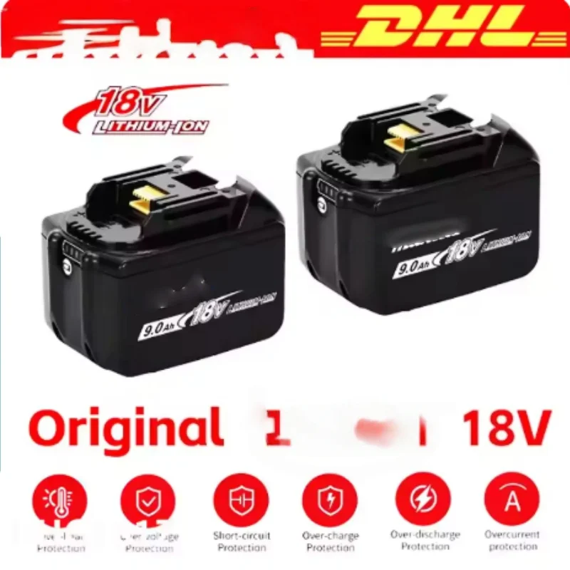 Bestselling FOR Makita 18V Battery 9.0AH Rechargeable Battery DHG181Z BL1840 BL1830B BL1830B Makita Electric Tool Battery
Bestselling FOR Makita 18V Battery 9.0AH Rechargeable Battery DHG181Z BL1840 BL1830B BL1830B Makita Electric Tool Battery