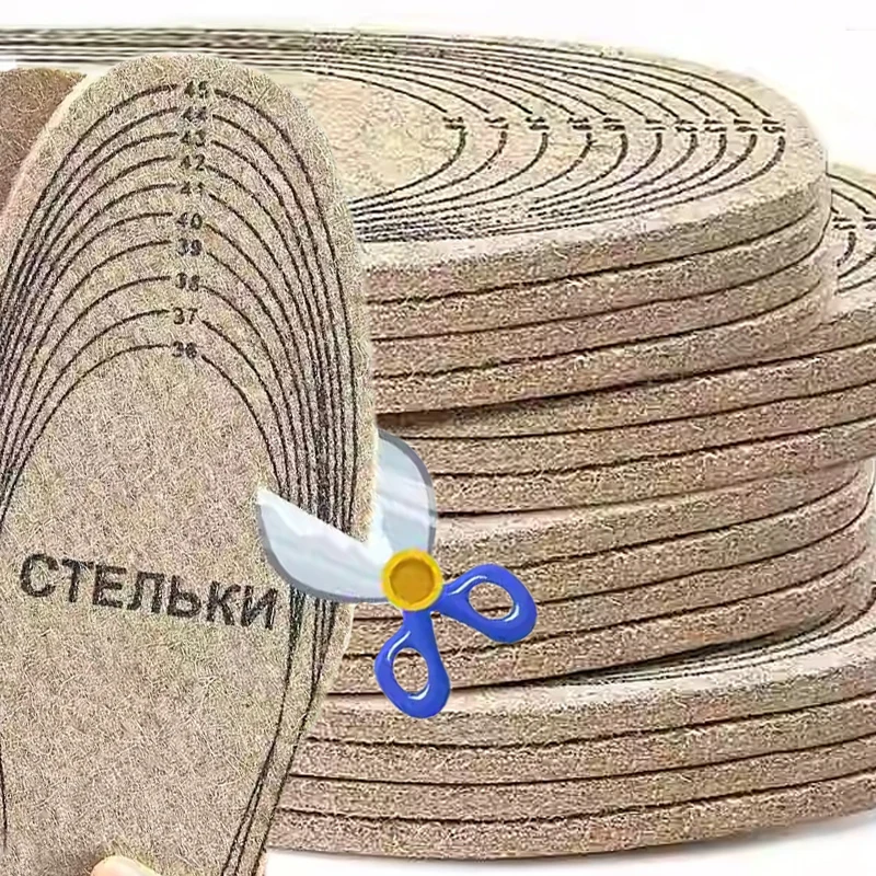 Diy Cut Out Wool Felt Insoles for Shoes Men Women Warm Shock-absorbing Insoles Shoes Pad Shoes Pad Warm Heated Insole
Diy Cut Out Wool Felt Insoles for Shoes Men Women Warm Shock-absorbing Insoles Shoes Pad Shoes Pad Warm Heated Insole