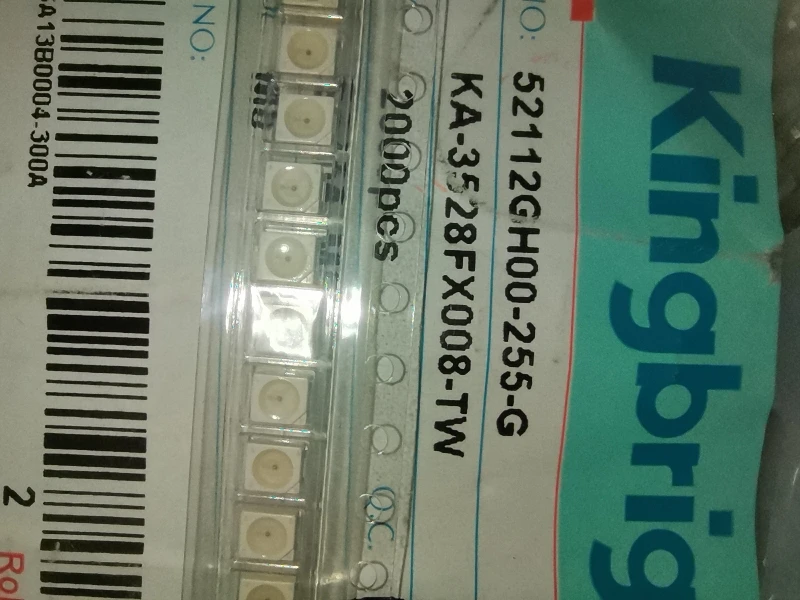 50 шт./KA-3528FX008-TW 1210 (3528) желто-зеленый светодиод PLC2 высокой яркости
50 шт./KA-3528FX008-TW 1210 (3528) желто-зеленый светодиод PLC2 высокой яркости