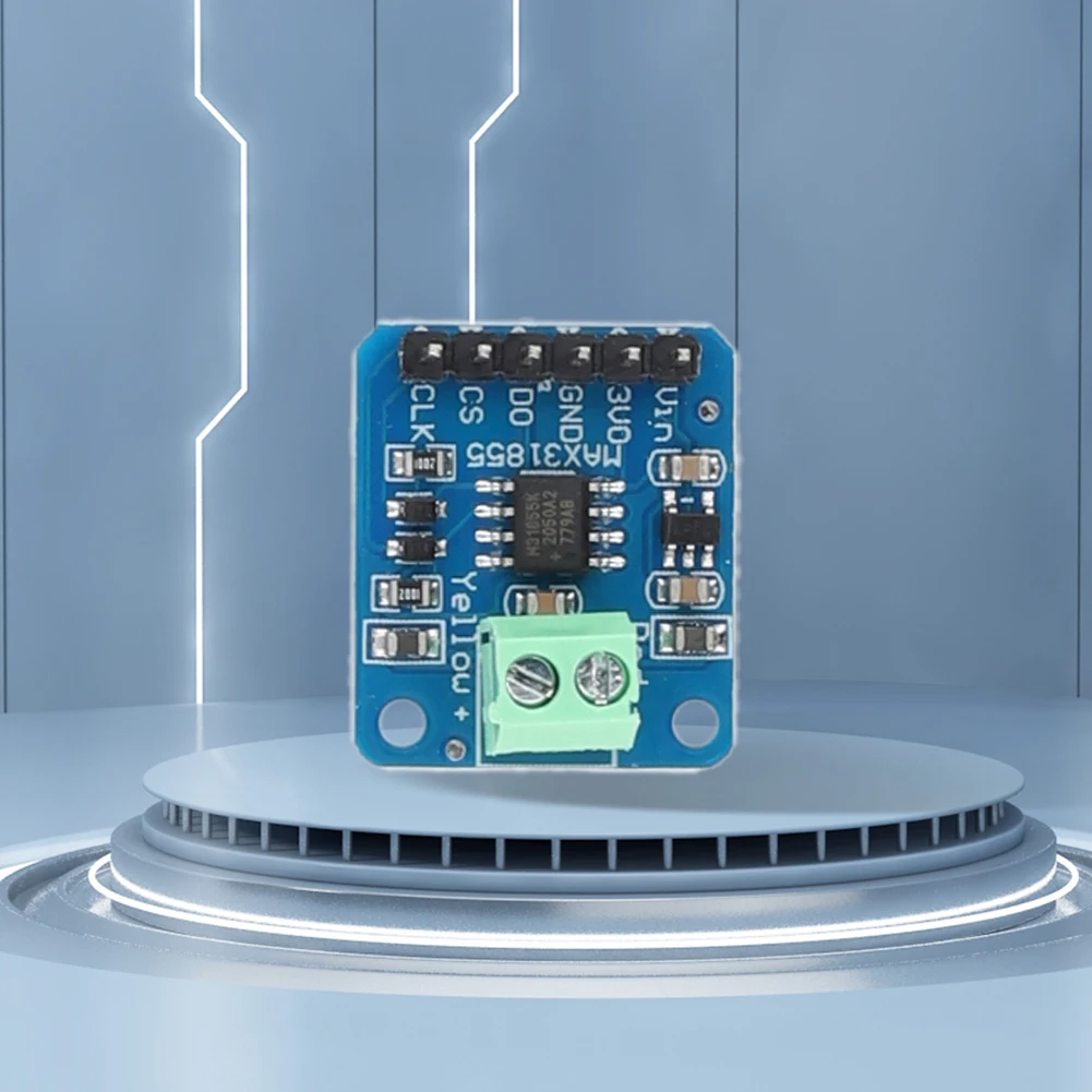 MAX31855 Temperature Measurement Module SPI Interface K Type Thermocouple Breakout Sensor Readable -200℃ To +1350℃ for Arduino
MAX31855 Temperature Measurement Module SPI Interface K Type Thermocouple Breakout Sensor Readable -200℃ To +1350℃ for Arduino