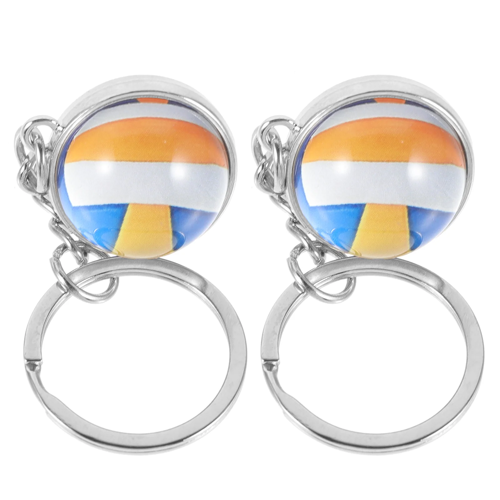 2 Pcs Keychains Volleyball Adorable DIY Supplies Decorate for Backpacks Accessories Compact
2 Pcs Keychains Volleyball Adorable DIY Supplies Decorate for Backpacks Accessories Compact
