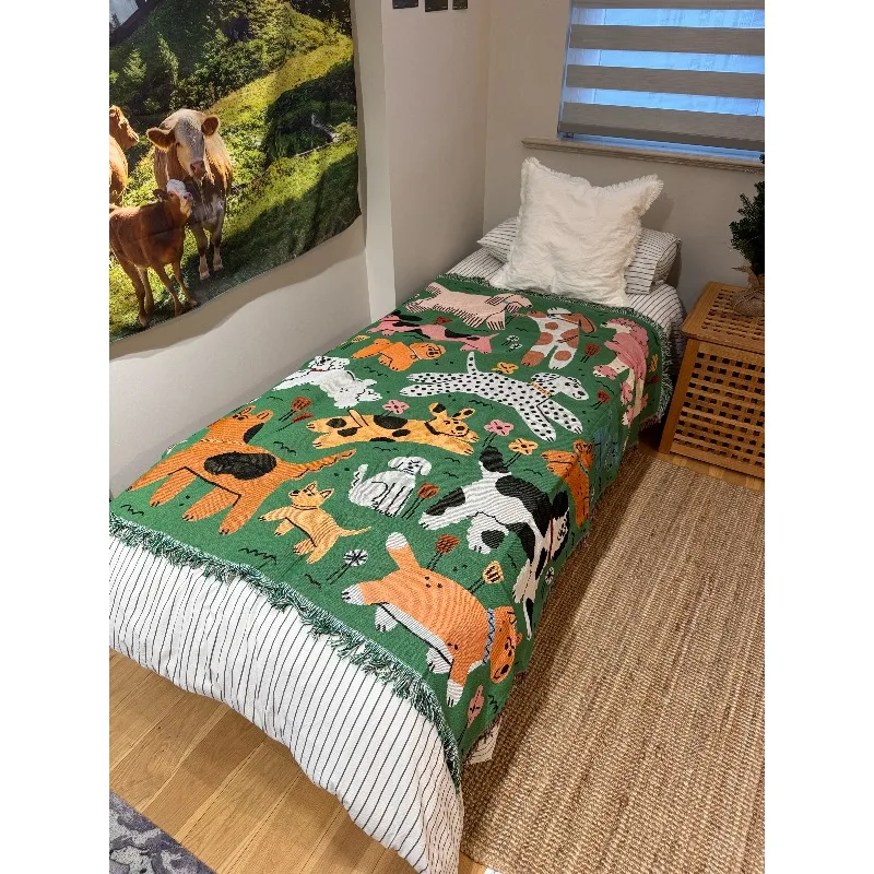 Healing Department Cartoon Animal Dog Tapestry Decorative Blanket, Bedroom Decoration
Healing Department Cartoon Animal Dog Tapestry Decorative Blanket, Bedroom Decoration