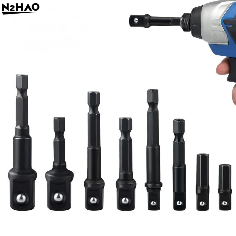 1 Set Square Socket Drill Bit Bar Extension Drill Socket Adapter 1/4 Impact Socket Adapter Reducer Hex Shank Nut Driver Socket
1 Set Square Socket Drill Bit Bar Extension Drill Socket Adapter 1/4 Impact Socket Adapter Reducer Hex Shank Nut Driver Socket