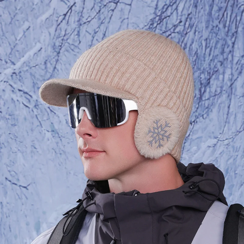 Winter ear protection duck tongue head wrap hat outdoor riding padded wool cap men's cold warm knitted baseball cap
Winter ear protection duck tongue head wrap hat outdoor riding padded wool cap men's cold warm knitted baseball cap