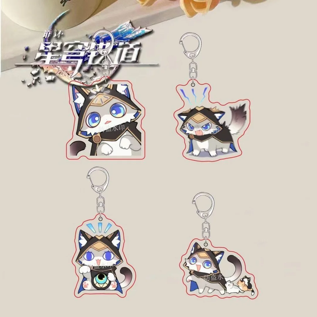 New Honkai: Star Rail Game Cute Cat Cifera Pendant Keychain Cartoon Anime Keyring Backpack Jewelry Accessories Badge Gift
New Honkai: Star Rail Game Cute Cat Cifera Pendant Keychain Cartoon Anime Keyring Backpack Jewelry Accessories Badge Gift