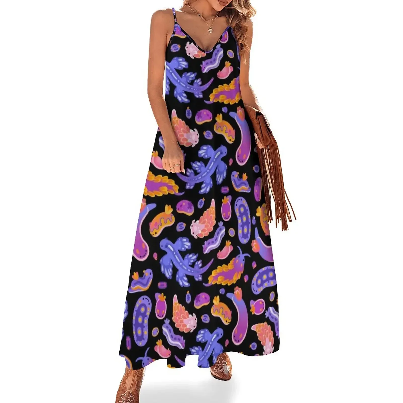 Sea slug Sleeveless Dress dresses for special events chic and elegant woman dress luxury dresses Dress
Sea slug Sleeveless Dress dresses for special events chic and elegant woman dress luxury dresses Dress