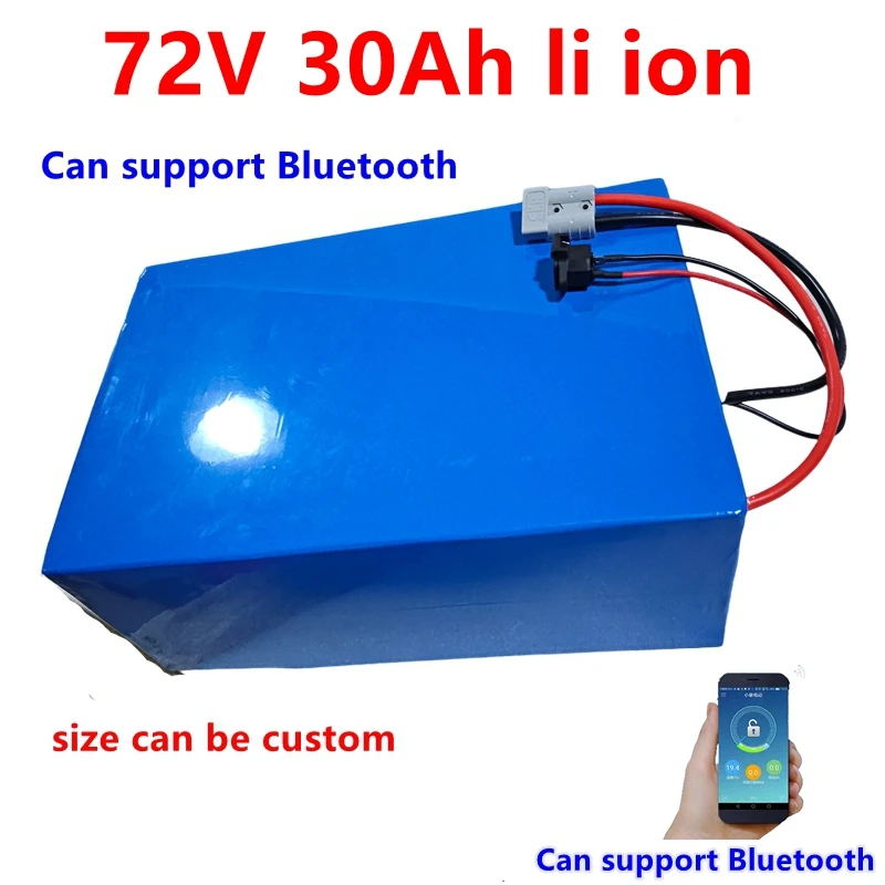 72v 30Ah lithium ion battery Lithium polymer bluetooth APP for bike 3500w scooter Go Cart skateboad motorcycle +5A charger
72v 30Ah lithium ion battery Lithium polymer bluetooth APP for bike 3500w scooter Go Cart skateboad motorcycle +5A charger
