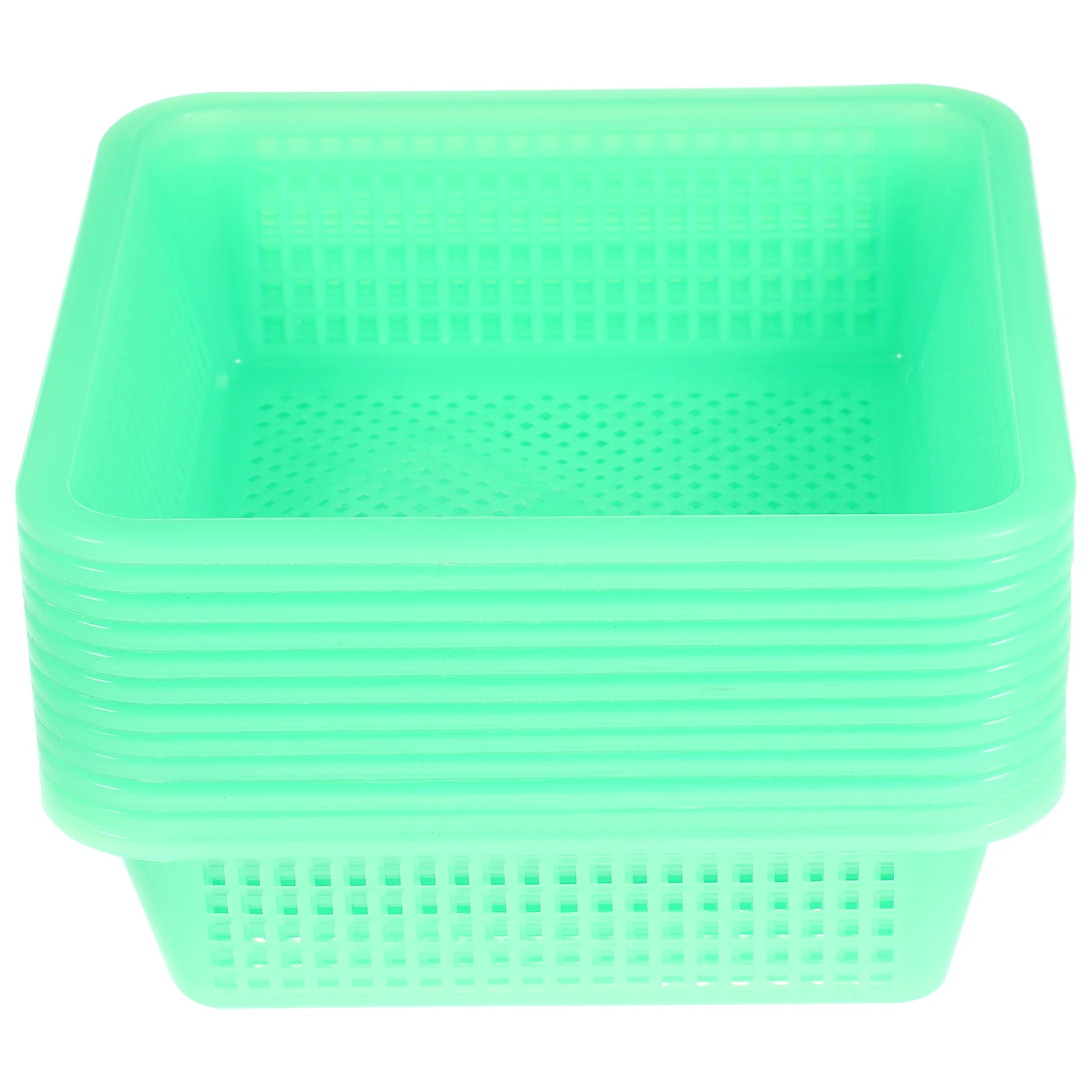 12pcs Stationery Organizer Perforated Storage Baskets Lightweight Office Drawer Desktop Countertop Tray
12pcs Stationery Organizer Perforated Storage Baskets Lightweight Office Drawer Desktop Countertop Tray