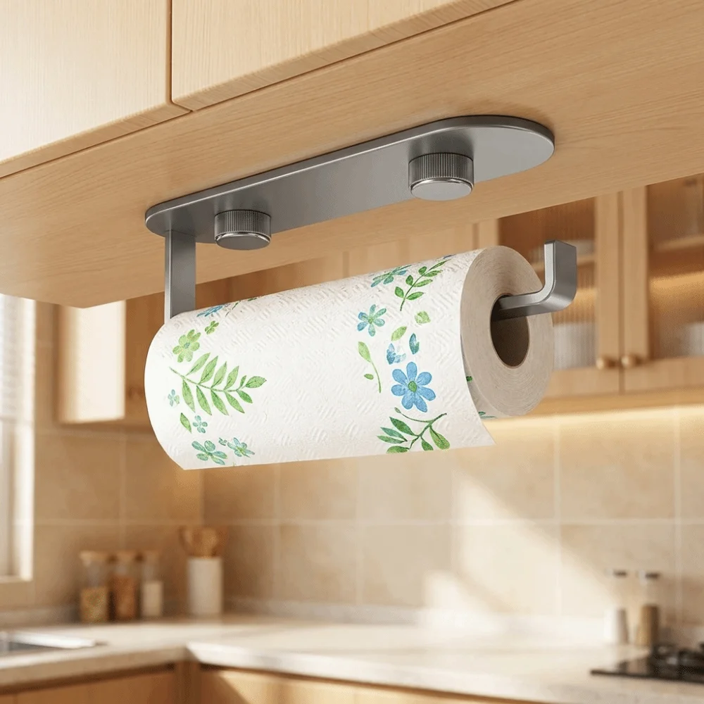 Carbon Steel Suction Cup Tissue Hanger Wall Mounted No-Drill Cling Film Storage Rack Space Saving Paper Towel Holder Cabinet
Carbon Steel Suction Cup Tissue Hanger Wall Mounted No-Drill Cling Film Storage Rack Space Saving Paper Towel Holder Cabinet