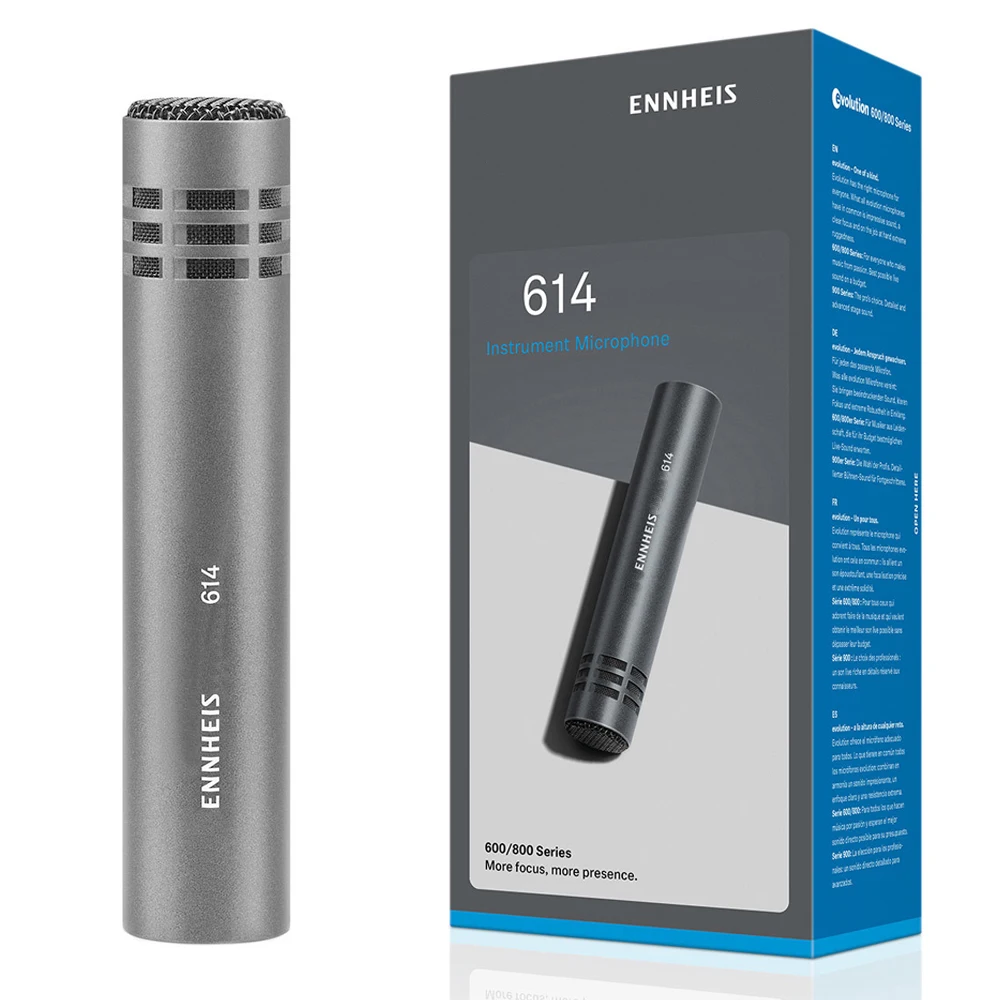 E614 Condenser Microphone drum microphone instrument mic Tom Snare Microfonos with clip arm mount High quality microfone e 614
E614 Condenser Microphone drum microphone instrument mic Tom Snare Microfonos with clip arm mount High quality microfone e 614