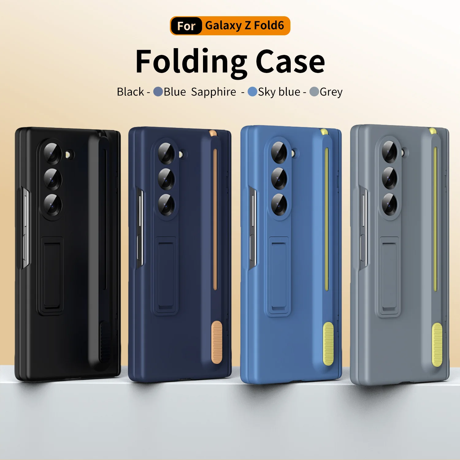 CHAOYIDIAN for Samsung Z Fold7/6 Mobile Phone Case Magnetic Hinge Case Film Pen Slot Bracket Z Trifold Protective Case
CHAOYIDIAN for Samsung Z Fold7/6 Mobile Phone Case Magnetic Hinge Case Film Pen Slot Bracket Z Trifold Protective Case