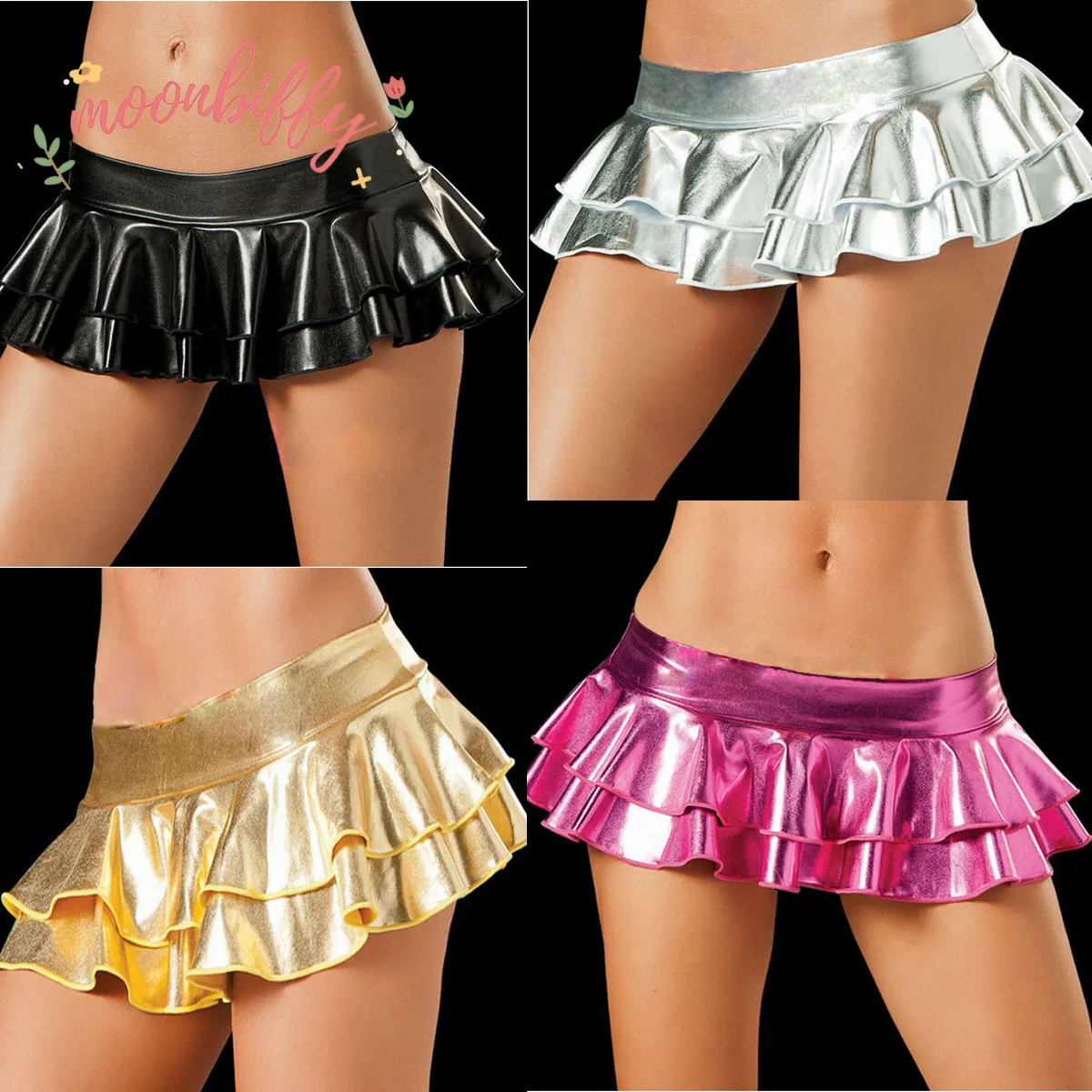 Sexy LaTeX Skirt Women PVC Pole Dancing Club Wear Short Skirts 6 Colors Patent Leather Micro Mini Skirts Dancing Skirt
Sexy LaTeX Skirt Women PVC Pole Dancing Club Wear Short Skirts 6 Colors Patent Leather Micro Mini Skirts Dancing Skirt