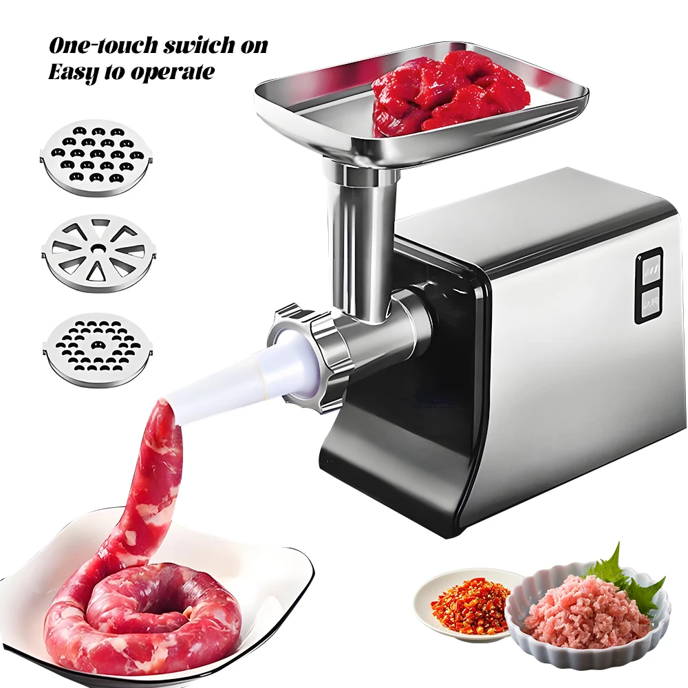 Electric Meat Grinder 110V/220V Multi-function Stainless Steel Durable Food Grade Meat Grinder Meat Grinder Sausage Machine
Electric Meat Grinder 110V/220V Multi-function Stainless Steel Durable Food Grade Meat Grinder Meat Grinder Sausage Machine