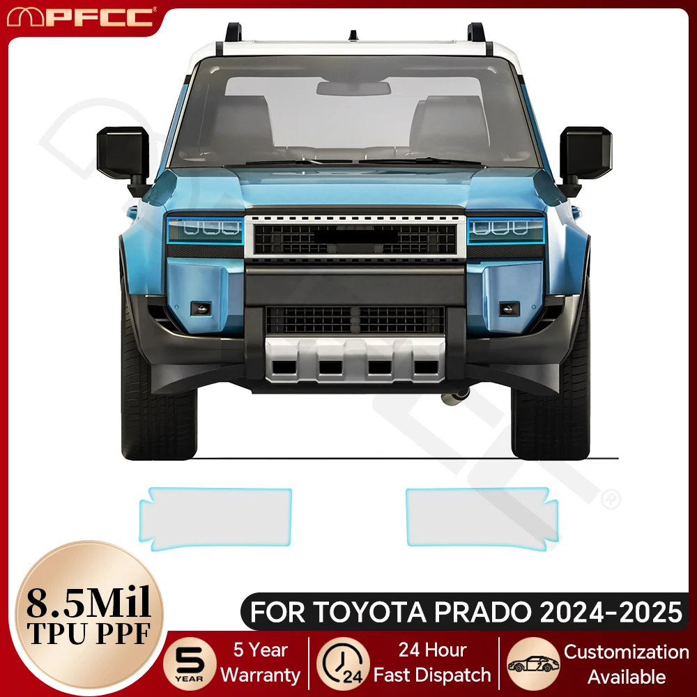 For Toyota Prado 2024 2025 Headlight Rearview B C Pillars TPU Paint Protection Film Pre-cut PPF Bra Clear Kit Anti-scratch Cover
For Toyota Prado 2024 2025 Headlight Rearview B C Pillars TPU Paint Protection Film Pre-cut PPF Bra Clear Kit Anti-scratch Cover
