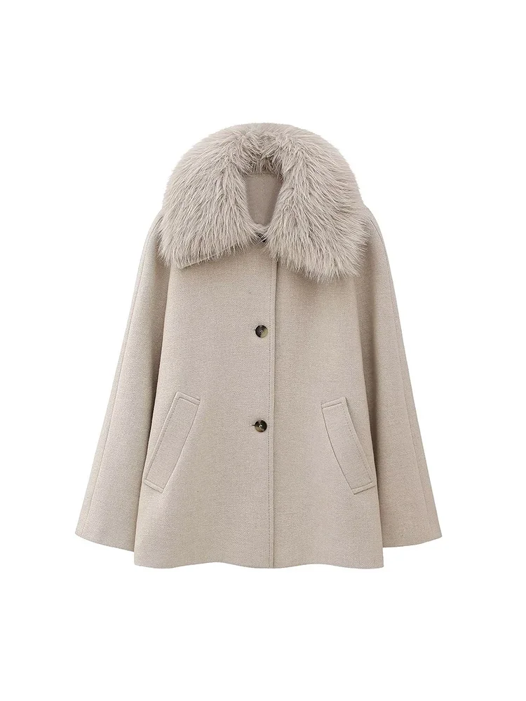 Willshela Women Fashion Beige Single Breasted Coats Vintage Lapel Neck Long Sleeves Female Chic Lady Outfits
Willshela Women Fashion Beige Single Breasted Coats Vintage Lapel Neck Long Sleeves Female Chic Lady Outfits