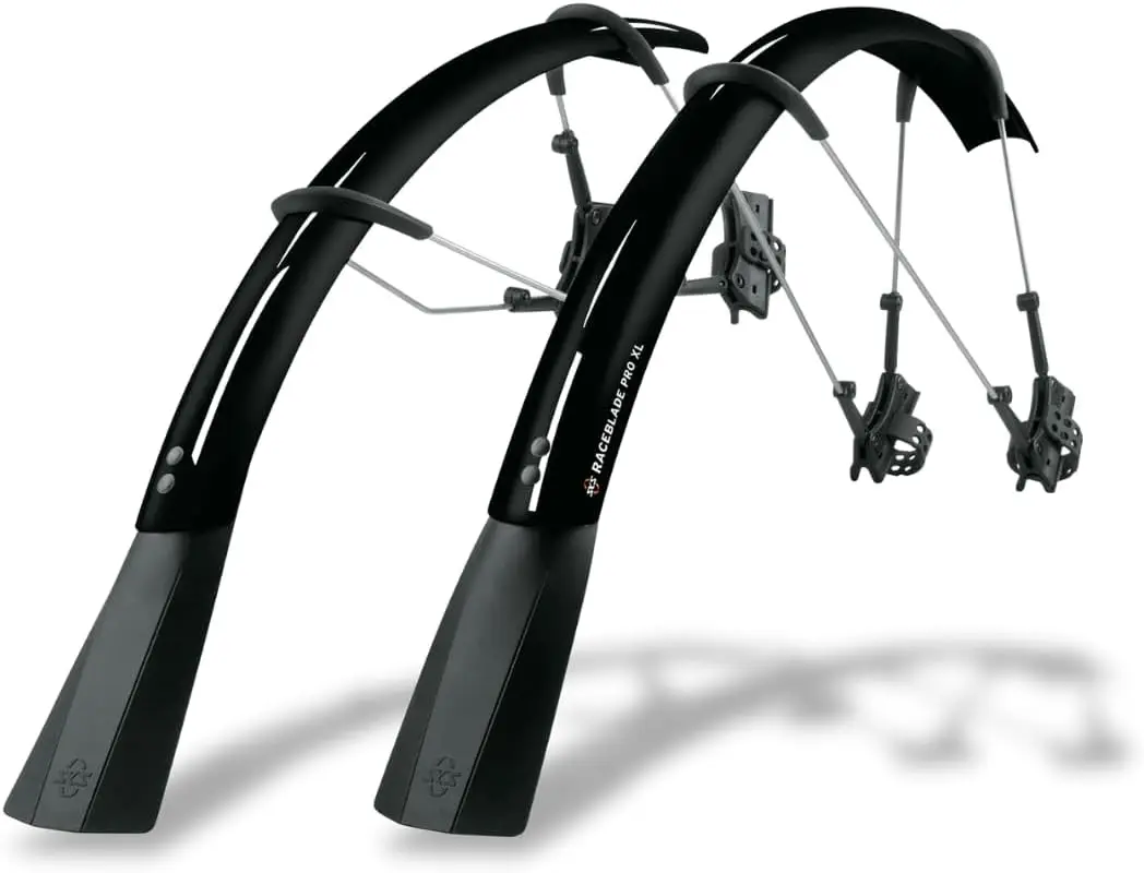 Bicycle Fender Set for 700c Wheels, Up to 32mm Tires, Front 565mm Rear 730mm
Bicycle Fender Set for 700c Wheels, Up to 32mm Tires, Front 565mm Rear 730mm