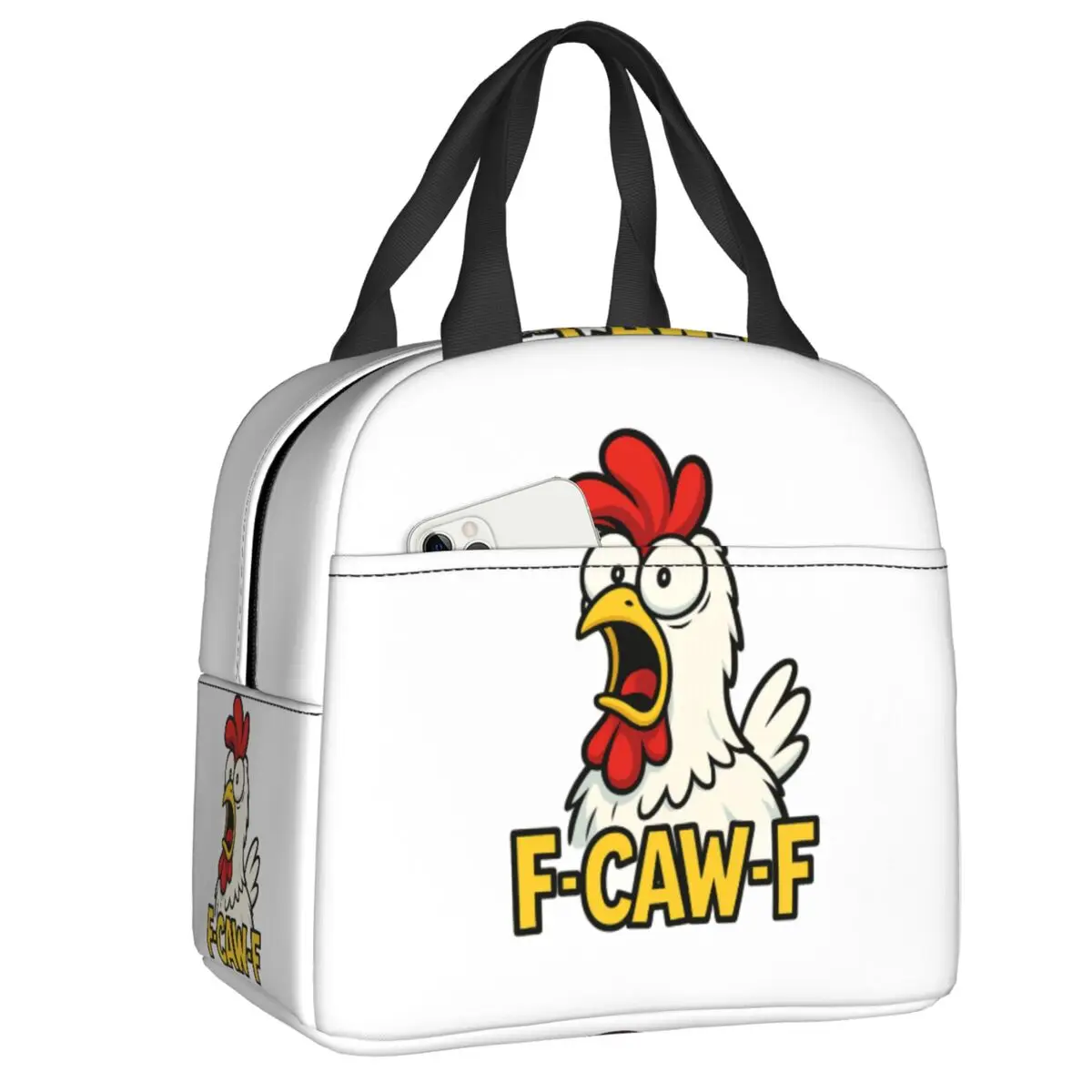 Забавная термосумка-ланчбокс с мемом «Курица» (F-Caw-F) для женщин и детей
Забавная термосумка-ланчбокс с мемом «Курица» (F-Caw-F) для женщин и детей