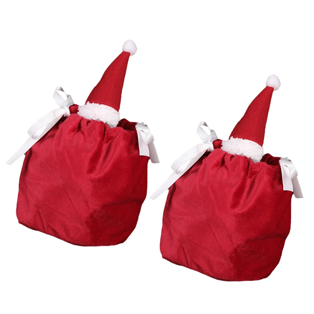 2Pcs Christmas Gift Bags Red Drawstring Storage Party Supplies Treat Wrapping Xmas Reusable Packaging
2Pcs Christmas Gift Bags Red Drawstring Storage Party Supplies Treat Wrapping Xmas Reusable Packaging