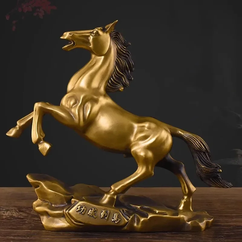 Creative Horse Ornaments for Office, Feng Shui, Wealth Attraction Decoration, Bring Final victory, Home Decoration Accessories
Creative Horse Ornaments for Office, Feng Shui, Wealth Attraction Decoration, Bring Final victory, Home Decoration Accessories