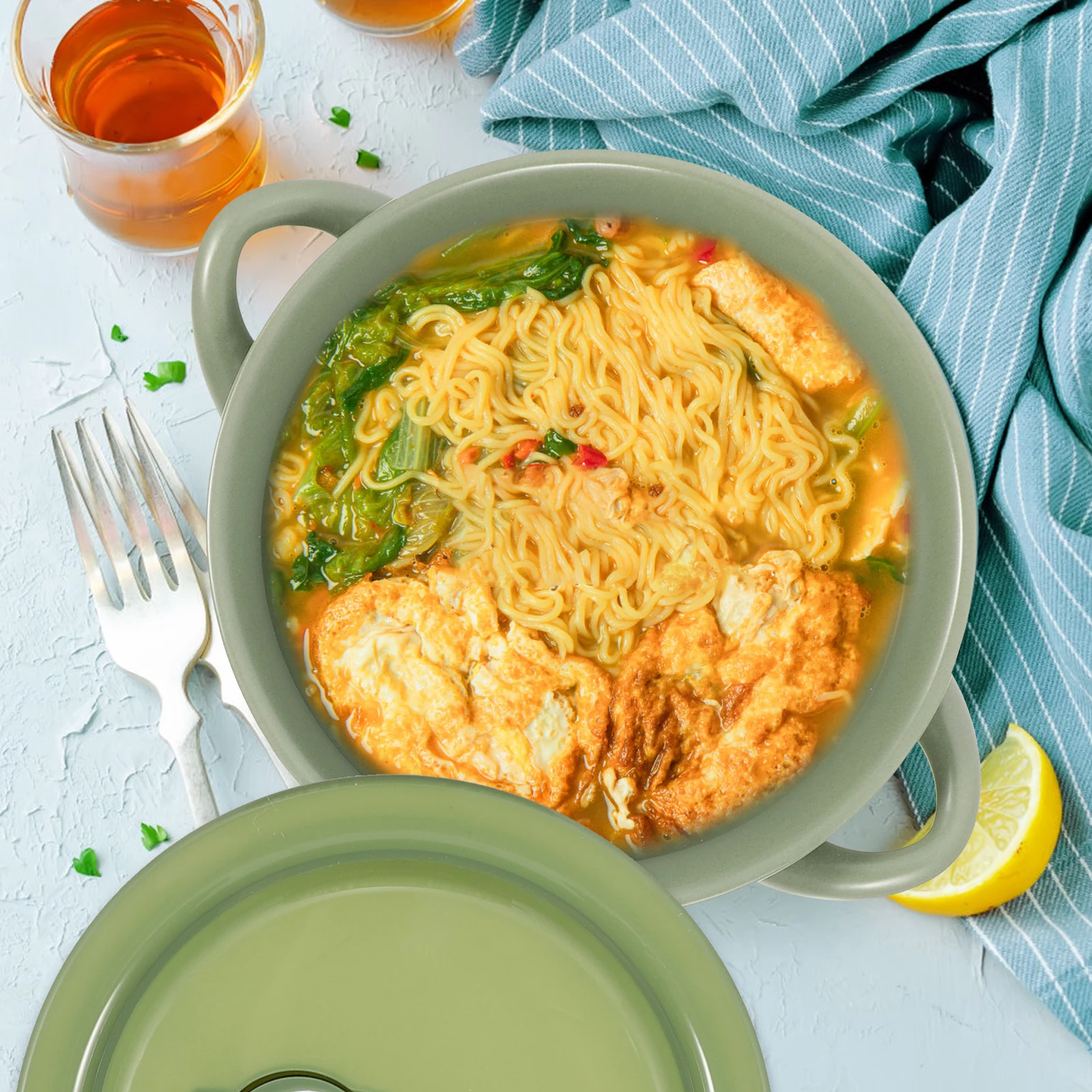 Oven Proof Soup Bowl with Handles Ceramic Microwave Safe Soup Mug Deep Bowl for Soups Cereal Snacks Home and Restaurant
Oven Proof Soup Bowl with Handles Ceramic Microwave Safe Soup Mug Deep Bowl for Soups Cereal Snacks Home and Restaurant