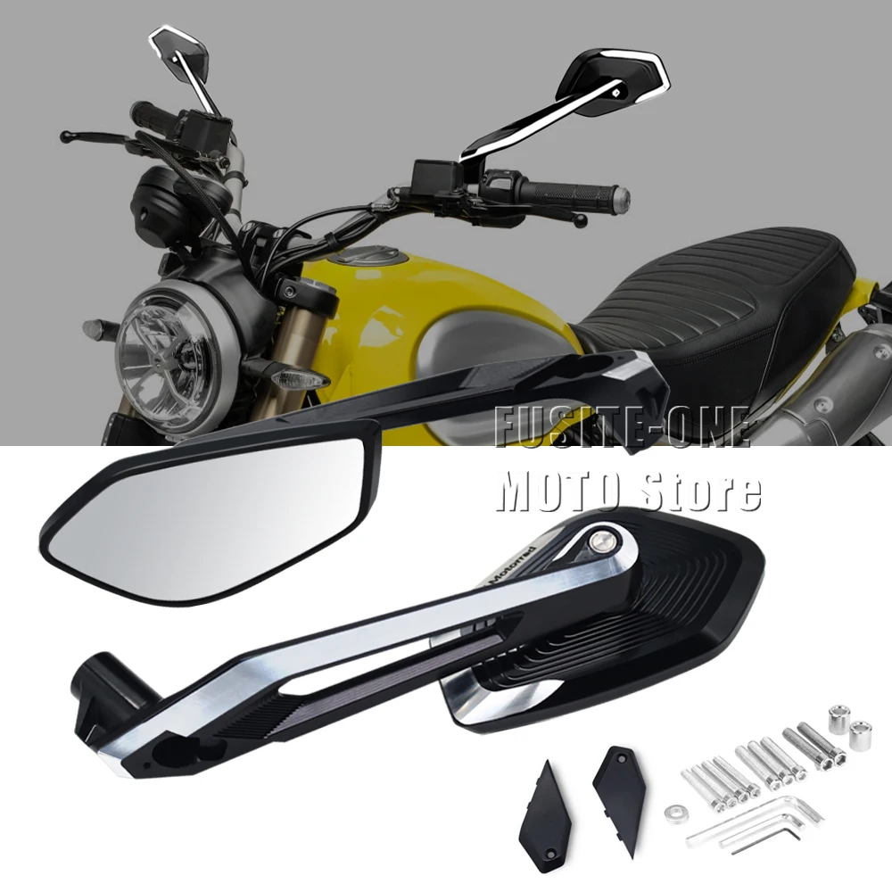 For Ducati Scrambler 400 800 1100 Motorcycle accessories motorcycle rearview mirror motorcycle side mirror
For Ducati Scrambler 400 800 1100 Motorcycle accessories motorcycle rearview mirror motorcycle side mirror