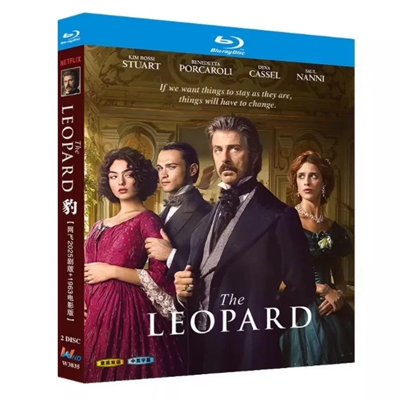 Blu-ray BD Disc High Definition British Drama Leopard 2025 Drama Version Plus 1963 Movie Version 2025 2 Discs
Blu-ray BD Disc High Definition British Drama Leopard 2025 Drama Version Plus 1963 Movie Version 2025 2 Discs