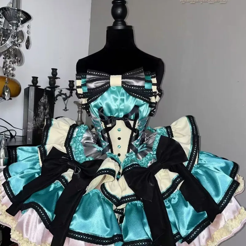Handmade High Quality French Sweet Lolita Princess Puffy Cake Dress Mini Birthday Party Wedding Dresses Photography Clothing
Handmade High Quality French Sweet Lolita Princess Puffy Cake Dress Mini Birthday Party Wedding Dresses Photography Clothing