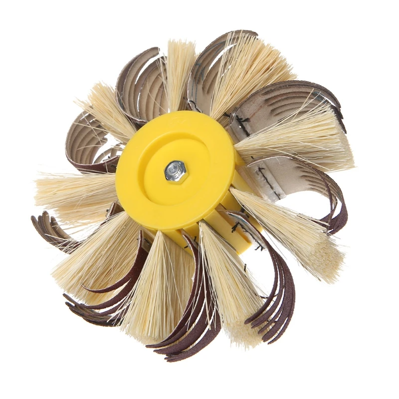 Shaft Mounted Sisal Emery Cloth Bristle Grinding Buffing Brush Polishing Wheel
Shaft Mounted Sisal Emery Cloth Bristle Grinding Buffing Brush Polishing Wheel