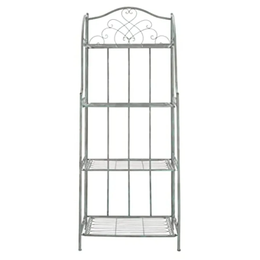 Outdoor Collection Amaris Victorian Wrought Iron 4-Tier Baker's Rack in Bronze Finish with Rust-Resistant Coating for Durable O
Outdoor Collection Amaris Victorian Wrought Iron 4-Tier Baker's Rack in Bronze Finish with Rust-Resistant Coating for Durable O