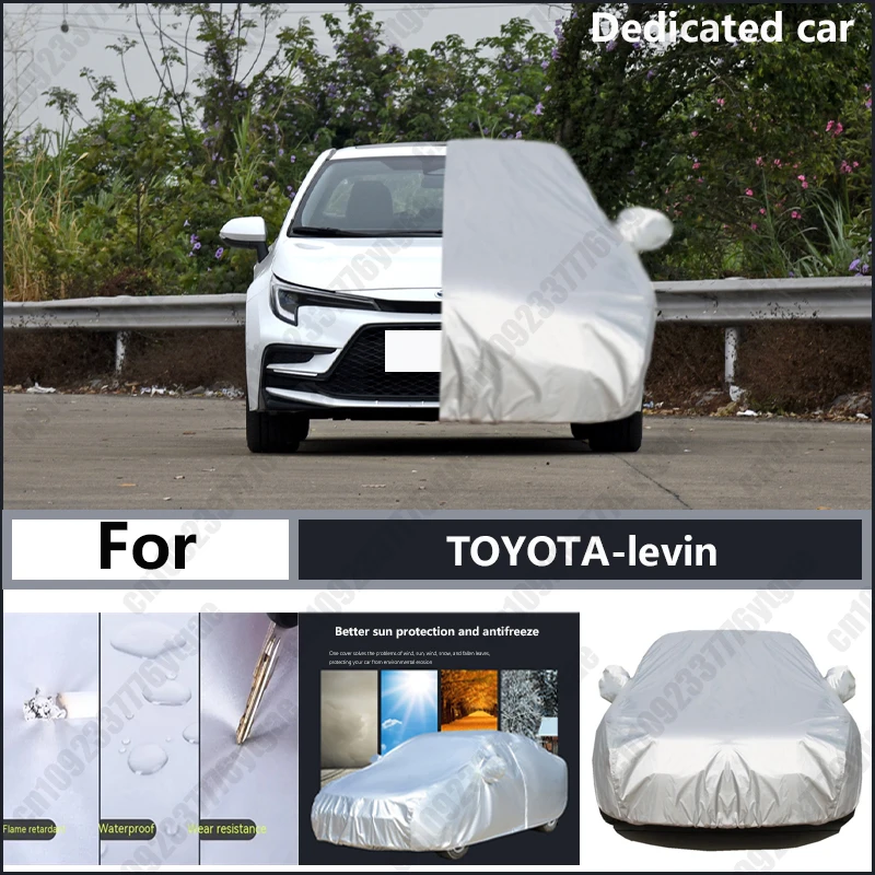 For TOYOTA-levin Oxford cloth car cover for sun protection, rain resistance, and all season special car dust cover
For TOYOTA-levin Oxford cloth car cover for sun protection, rain resistance, and all season special car dust cover