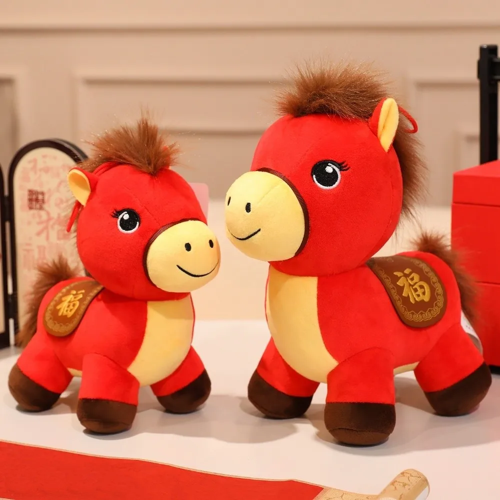 Adorable Mascot 2026 Horse Cute Creative Stuffed Horse Kawaii Fluffy Zodiac Pony Figurine Home Decoration
Adorable Mascot 2026 Horse Cute Creative Stuffed Horse Kawaii Fluffy Zodiac Pony Figurine Home Decoration
